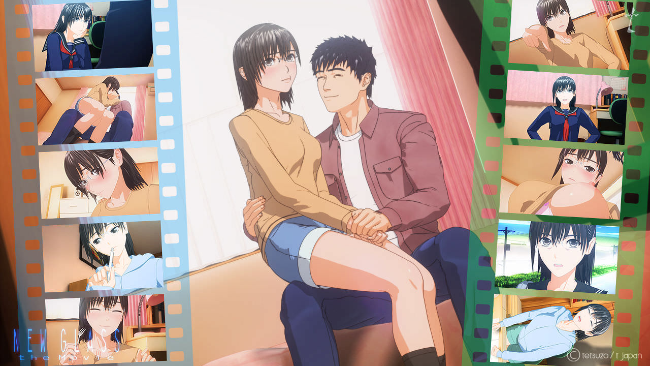 純愛をテーマに二人の若者が性行為する